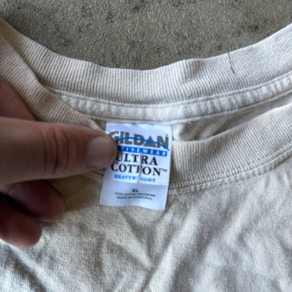 VINTAGE Y2K HANG LOOSE HAWAIII SURF T-SHIRT GRUNGE SKATE GRAPHIC MENS XL - Picture 4 of 5